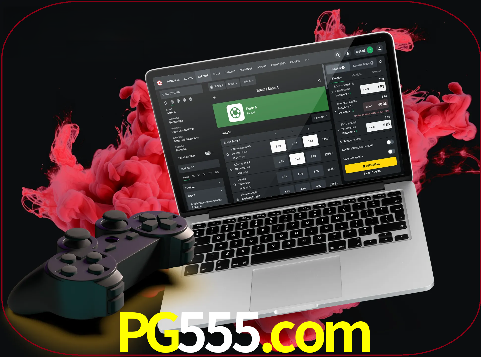 Visite a secção especial de jogos de vídeo em pg555 para descobrir em que jogos pode apostar e ganhar muito dinheiro.